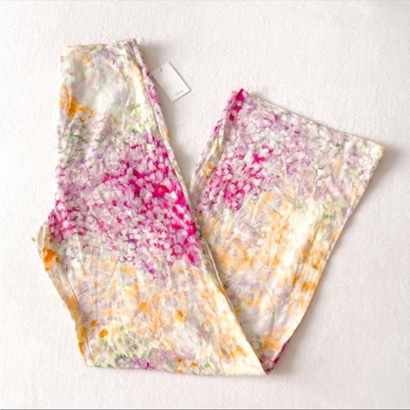 Aritzia Pants - Wilfred NWT Watercolour Wide Leg Pant